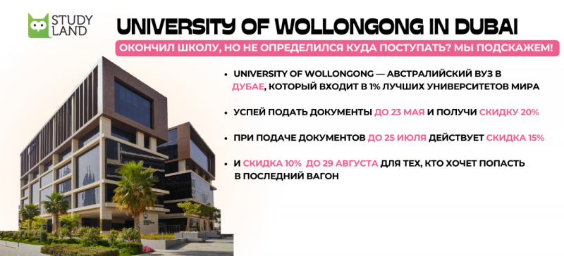 University of Wollongong, Дубай